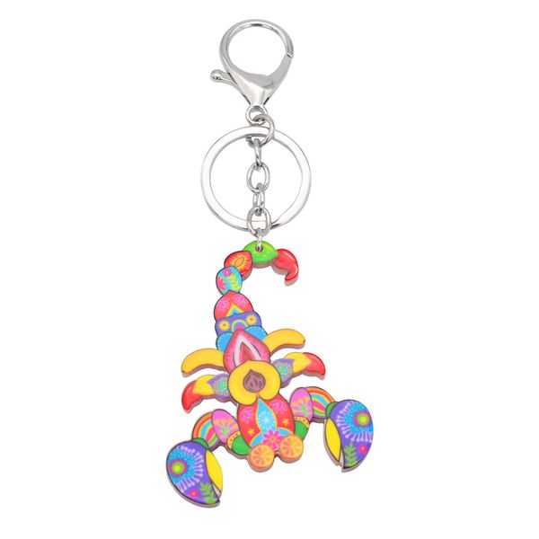 Cute Cartoon Acrylic Keychains Creative Scorpion Animal Key Chain Jewelry For Women Kids Girls Gift Car Accessory
Cute Cartoon Acrylic Keychains Creative Scorpion Animal Key Chain Jewelry For Women Kids Girls Gift Car Accessory
