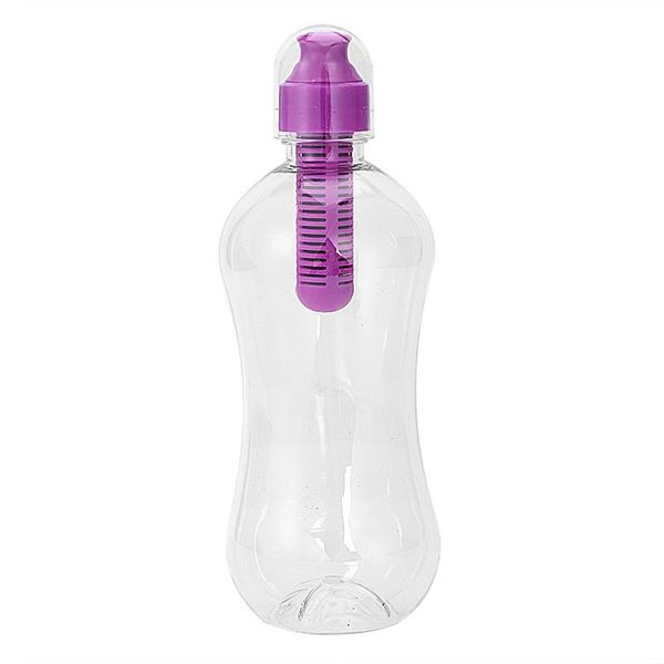 550ml filter portable outdoor hiking travel bottle gym filtering water healthy drinking bottle-purple
550ml filter portable outdoor hiking travel bottle gym filtering water healthy drinking bottle-purple