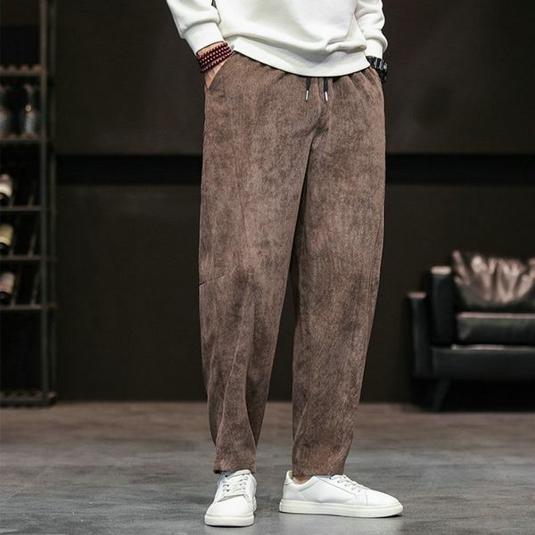 men's pants solid color straight harem chinese style man loose full length trousers men hip hop streetwear male casual zxk4, Black
men's pants solid color straight harem chinese style man loose full length trousers men hip hop streetwear male casual zxk4, Black