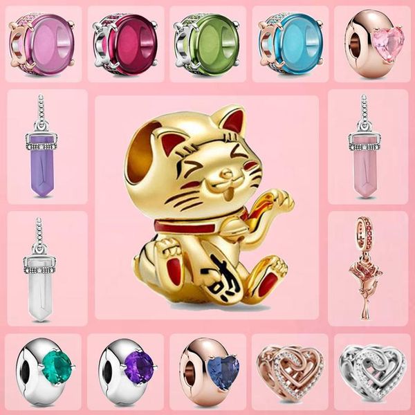 cluster rings product pan 925 silver icicle lucky fortune cat beading suitable for women's valentine's day jewelry, Golden;silver
cluster rings product pan 925 silver icicle lucky fortune cat beading suitable for women's valentine's day jewelry, Golden;silver