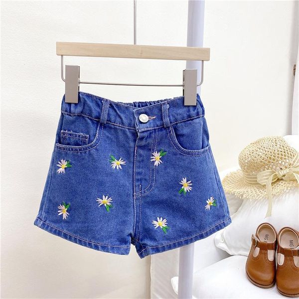 arrival girls summer flower denim jeans elastic band short baby trousers pants toddler kids buttons shorts, Black
arrival girls summer flower denim jeans elastic band short baby trousers pants toddler kids buttons shorts, Black