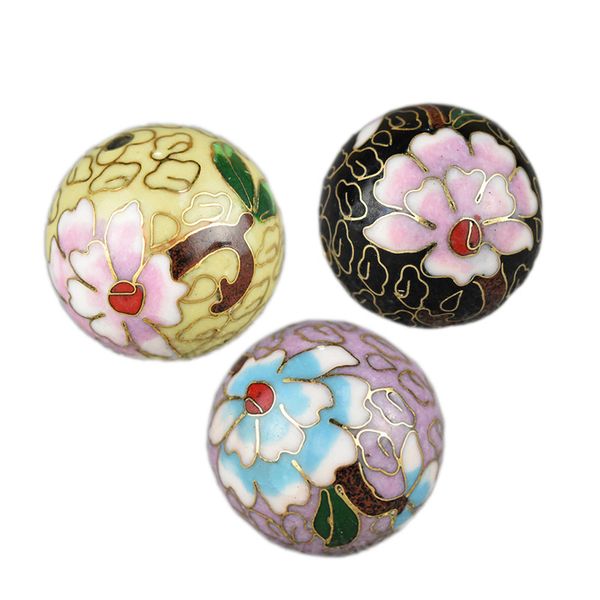 handmade polished enamel filigree large 30mm round beaded cloisonne copper fancy accessories diy necklace jewelry making, Black
handmade polished enamel filigree large 30mm round beaded cloisonne copper fancy accessories diy necklace jewelry making, Black