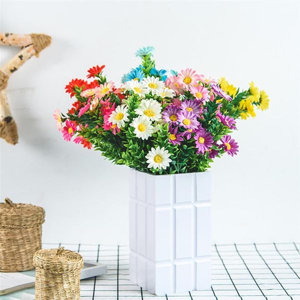 decorative flowers & wreaths 6 bunches mini daisy flower 5-twig artificial silk party wedding decoration home decor
decorative flowers & wreaths 6 bunches mini daisy flower 5-twig artificial silk party wedding decoration home decor