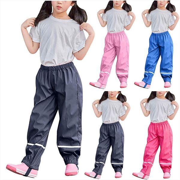 children thin waterproof rain pants snow boys girls trousres sport kids raincoats outdoor toddler playsuits leggins clothes, Blue
children thin waterproof rain pants snow boys girls trousres sport kids raincoats outdoor toddler playsuits leggins clothes, Blue