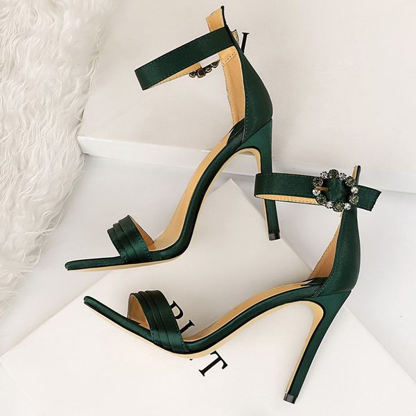 dress shoes crystal women satin 11cm high heels fetish silk sandals gladiator summer open toe green platform blue sandles gwkw, Black
dress shoes crystal women satin 11cm high heels fetish silk sandals gladiator summer open toe green platform blue sandles gwkw, Black