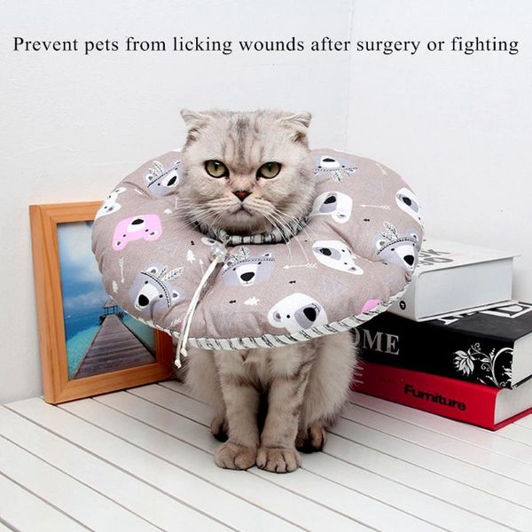 circle pet cat protector collar healing neck protect anti-bite safty coffee grooming inflatable pets supplies collars & leads
circle pet cat protector collar healing neck protect anti-bite safty coffee grooming inflatable pets supplies collars & leads
