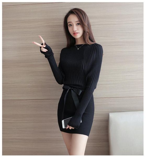 casual dresses 2021 spring arrival fashion trend knitted body-building pencil dress with bow tie sweater style mini, Black;gray
casual dresses 2021 spring arrival fashion trend knitted body-building pencil dress with bow tie sweater style mini, Black;gray