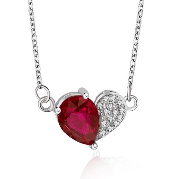 pendant necklaces double heart sweet love sterling silver 925 necklace cute wild fashion heart-shaped dark red zircon for woman
pendant necklaces double heart sweet love sterling silver 925 necklace cute wild fashion heart-shaped dark red zircon for woman