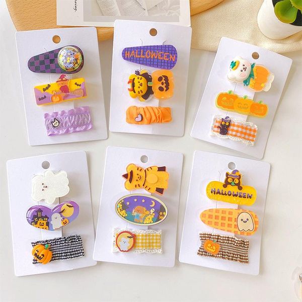 hair accessories 3pcs set halloween bat ghost wizard bear pumpkin pink hairpin clips for girl child barrettes fashion accesories, Slivery;white
hair accessories 3pcs set halloween bat ghost wizard bear pumpkin pink hairpin clips for girl child barrettes fashion accesories, Slivery;white