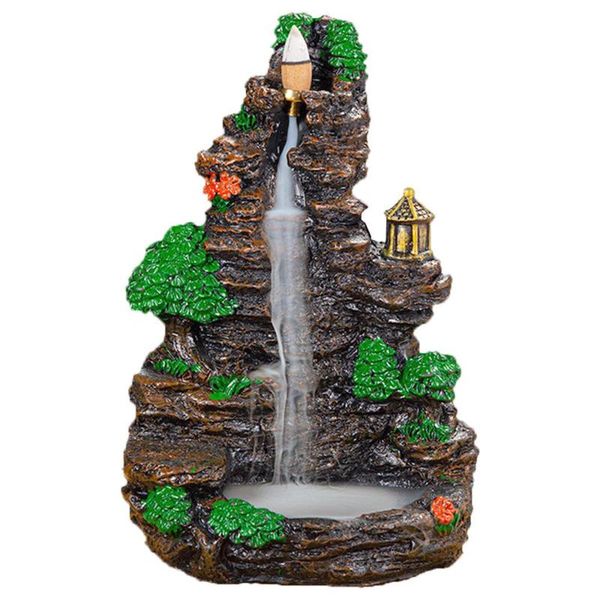practical incense burner supply ornaments moutain designed ceramic flowing smoke backflow resin censer tower holder fragrance lamps
practical incense burner supply ornaments moutain designed ceramic flowing smoke backflow resin censer tower holder fragrance lamps