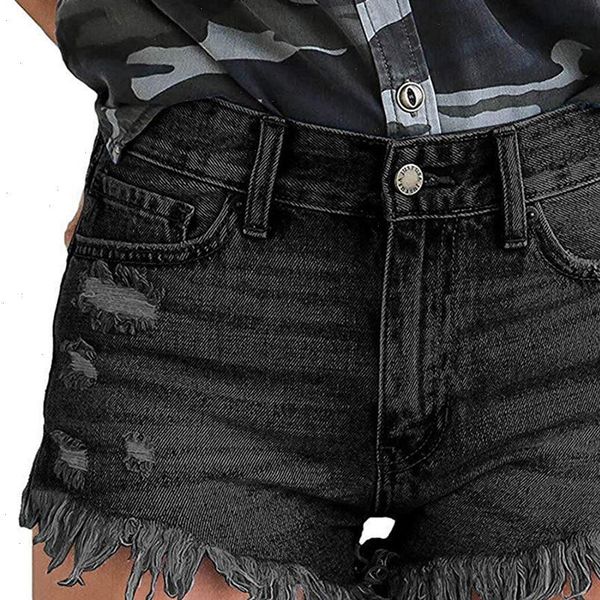 femme shredded tassel denim summer women shorts pocket jeans ropa de mujer, White;black
femme shredded tassel denim summer women shorts pocket jeans ropa de mujer, White;black