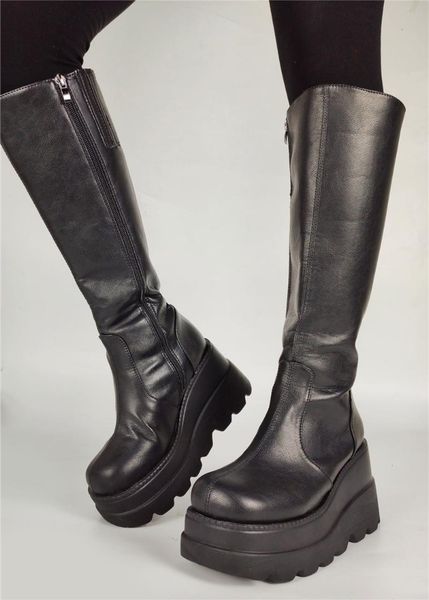 boots big size 35-43 female wedges high heels women 2021 stylish casual party zip platform shoes woman, Black
boots big size 35-43 female wedges high heels women 2021 stylish casual party zip platform shoes woman, Black