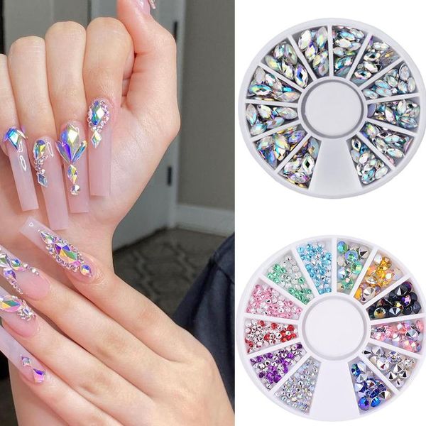 stickers & decals glitter 3d rhinestones back shiny stones nail art decorations mixed size gems crystal strass accessories 1box, Black
stickers & decals glitter 3d rhinestones back shiny stones nail art decorations mixed size gems crystal strass accessories 1box, Black