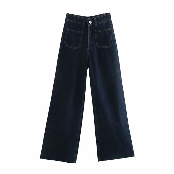 withered vintage mom woman england style fashion street loose burrs high waist double pockets jeans for women, Blue
withered vintage mom woman england style fashion street loose burrs high waist double pockets jeans for women, Blue