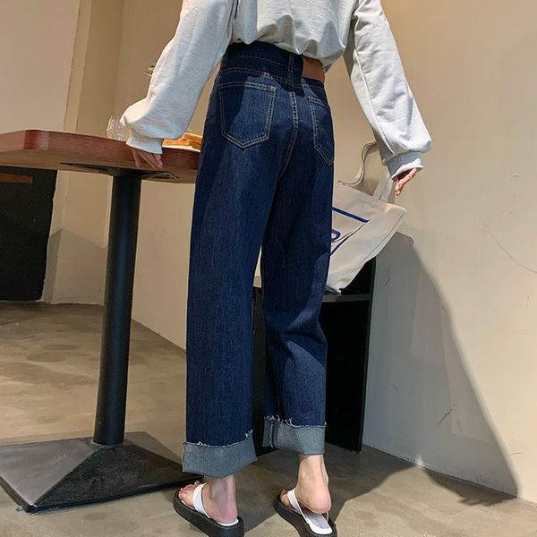 women's jeans woman pants high waist baggy straight trousers autumn pantalones vaqueros mujer, Blue
women's jeans woman pants high waist baggy straight trousers autumn pantalones vaqueros mujer, Blue
