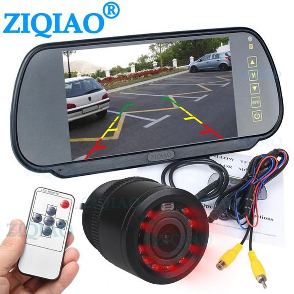 car video ziqiao 7 inch tft lcd rearview mirror monitor ir night vision rear view camera set
car video ziqiao 7 inch tft lcd rearview mirror monitor ir night vision rear view camera set