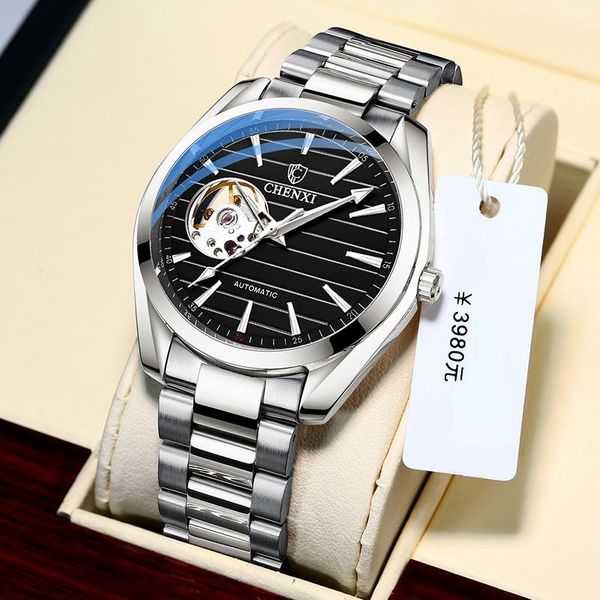 wristwatches fashion mens watches chenxi men's mechanical watch steeldive automatic for men montre automatique homme, Slivery;brown
wristwatches fashion mens watches chenxi men's mechanical watch steeldive automatic for men montre automatique homme, Slivery;brown
