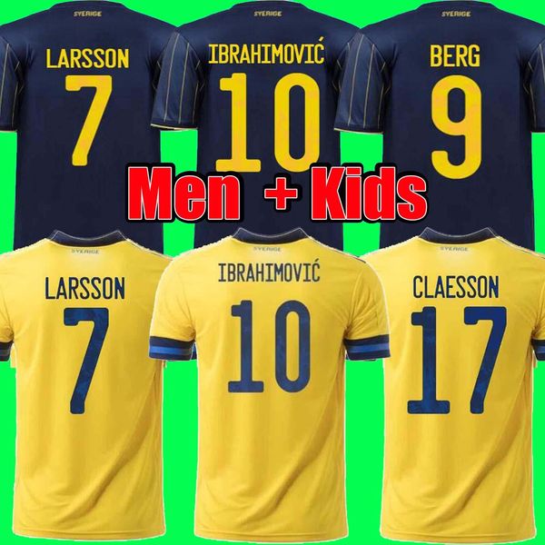 Men kids 2021 Sweden soccer Jersey 21 22 Home away Ibrahimovic KULUSEVSKI BERG FORSBERG LARSSON TANKOVIC ISAK CLAESSON football shirt
Men kids 2021 Sweden soccer Jersey 21 22 Home away Ibrahimovic KULUSEVSKI BERG FORSBERG LARSSON TANKOVIC ISAK CLAESSON football shirt