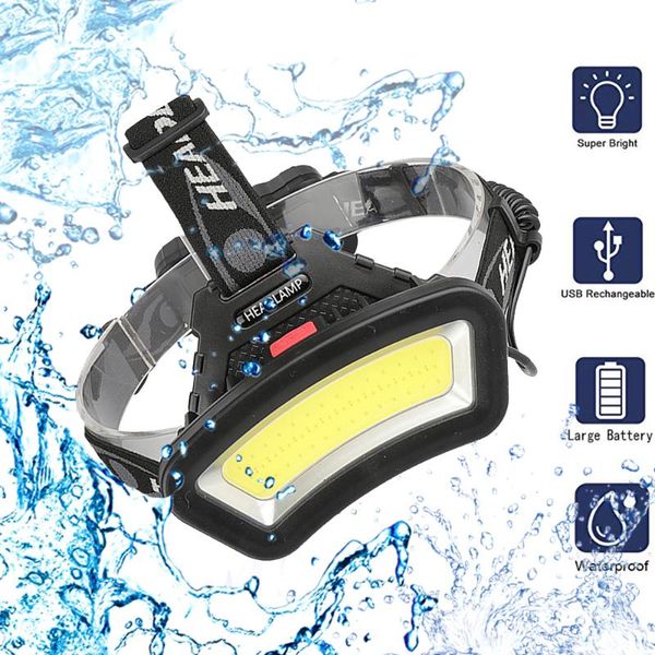 usb rechargeable cob headlamp led headlight wide angle head lantern light use 18650 for outdoor hiking lamp torch headlamps
usb rechargeable cob headlamp led headlight wide angle head lantern light use 18650 for outdoor hiking lamp torch headlamps