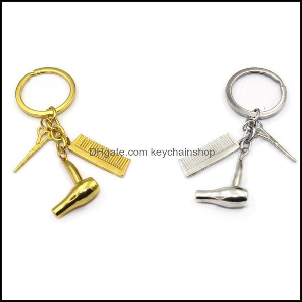 keychains fashion accessories haircut scissor comb hair dryer keychain key ring charm sier gold plated chain bag hangs jewelry wcw204 drop d, Silver
keychains fashion accessories haircut scissor comb hair dryer keychain key ring charm sier gold plated chain bag hangs jewelry wcw204 drop d, Silver