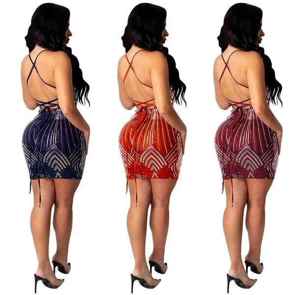 nightclub wear women deep v-neck mini ins test sparkling lady's backless sleeveless lace-up sequins es, White;black
nightclub wear women deep v-neck mini ins test sparkling lady's backless sleeveless lace-up sequins es, White;black