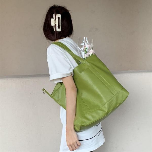 shoulder bags large capacity women handle solid color leather shopper for 2021 designer sac a main
shoulder bags large capacity women handle solid color leather shopper for 2021 designer sac a main