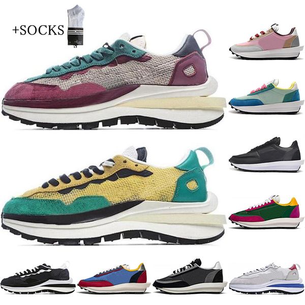 with socks 2021 ldv ld waffle men women running shoes black white grey pine green pink varsity blue mens trainers sports sneakers 5.5-11, White;red
with socks 2021 ldv ld waffle men women running shoes black white grey pine green pink varsity blue mens trainers sports sneakers 5.5-11, White;red