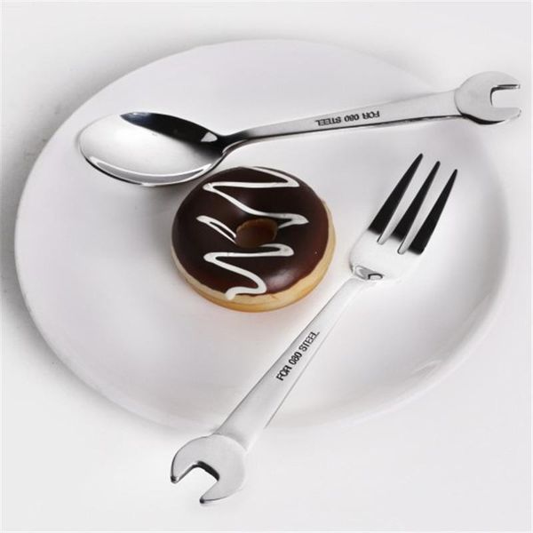 forks creative wrench shape stainless steel fork spoon tableware home kitchen gift fruit dessrt salad cutlery
forks creative wrench shape stainless steel fork spoon tableware home kitchen gift fruit dessrt salad cutlery