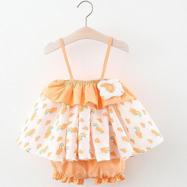 clothing sets infant baby girls suspenders print dress shorts outfits set summer sunsuit clothes sleeveless dress+briefs 2pcs 6-12 m11, White
clothing sets infant baby girls suspenders print dress shorts outfits set summer sunsuit clothes sleeveless dress+briefs 2pcs 6-12 m11, White