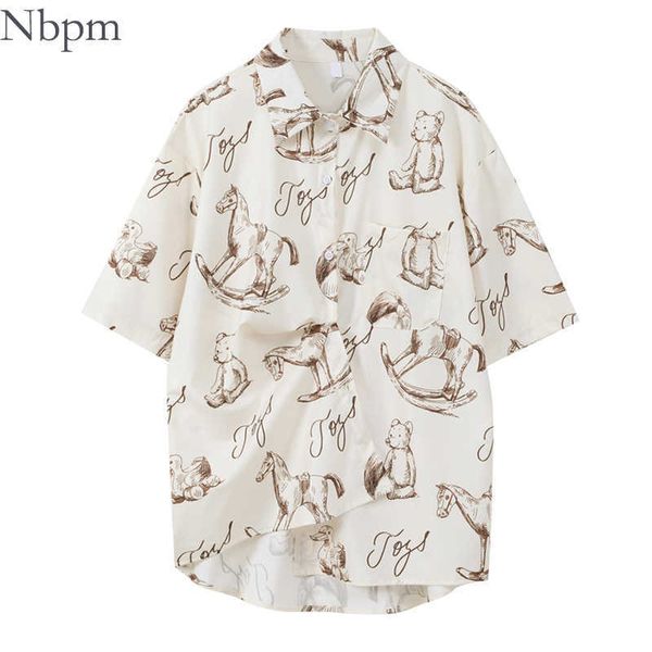nbpm cartoon print spring summer women fashion women's blouse female shirt cute short sleeve blusas mujer blouse casual 210529, White
nbpm cartoon print spring summer women fashion women's blouse female shirt cute short sleeve blusas mujer blouse casual 210529, White