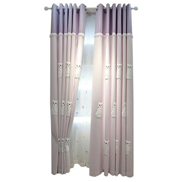 curtain & drapes three-dimensional embroidered cat warm pink children's room girl bedroom bay window shading customization
curtain & drapes three-dimensional embroidered cat warm pink children's room girl bedroom bay window shading customization