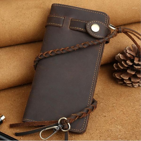 fashion vintage mens wallet leather genuine po hand purse strap bag long with braided wrist wallets1, Red;black
fashion vintage mens wallet leather genuine po hand purse strap bag long with braided wrist wallets1, Red;black
