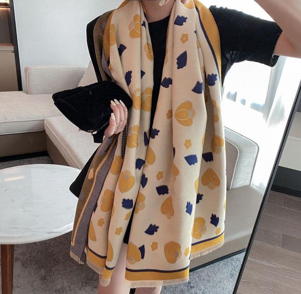 2021ss winter cashmere scarf scarves multicolor soft thick brand designer fashion women weaving wool spinning keep warm wraps scarf size 180, Blue;gray
2021ss winter cashmere scarf scarves multicolor soft thick brand designer fashion women weaving wool spinning keep warm wraps scarf size 180, Blue;gray