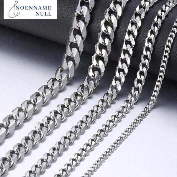 chains 3-9mm men's silver color necklace stainless steel cuban link chain for men women basic black gold tone chokers jewelry knm07
chains 3-9mm men's silver color necklace stainless steel cuban link chain for men women basic black gold tone chokers jewelry knm07