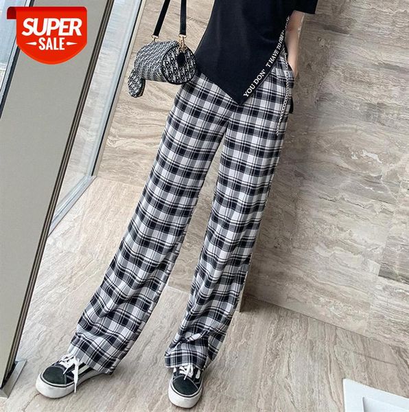nut dress korean style loose wide-leg pants women's high waist drape is thin and all-match plaid #6n8a, Black;gray
nut dress korean style loose wide-leg pants women's high waist drape is thin and all-match plaid #6n8a, Black;gray