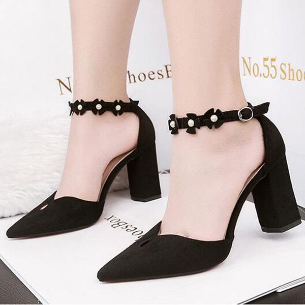 dress shoes 2021 summer fashion arrival women thin heel comfortable sandals pumps pointed toe lady 7.5cm pb-46, Black
dress shoes 2021 summer fashion arrival women thin heel comfortable sandals pumps pointed toe lady 7.5cm pb-46, Black