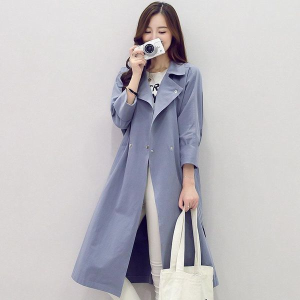 women's trench coats women thin section spring autumn coat long windbreaker harajuku style loose casual large size cotton d044, Tan;black
women's trench coats women thin section spring autumn coat long windbreaker harajuku style loose casual large size cotton d044, Tan;black