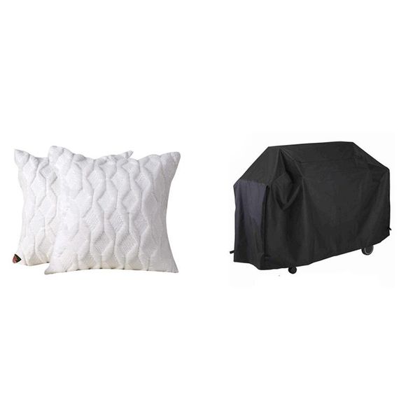pillow case 2 pcs soft plush short wool decorative throw covers & 1 waterproof bbq grill cover barbeque
pillow case 2 pcs soft plush short wool decorative throw covers & 1 waterproof bbq grill cover barbeque