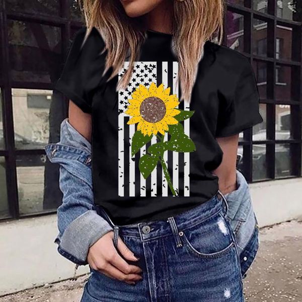women's t-shirt summer plus size clothing independence day print t shirt women o neck short sleeve tees tshirts 2021 #t2p, White
women's t-shirt summer plus size clothing independence day print t shirt women o neck short sleeve tees tshirts 2021 #t2p, White