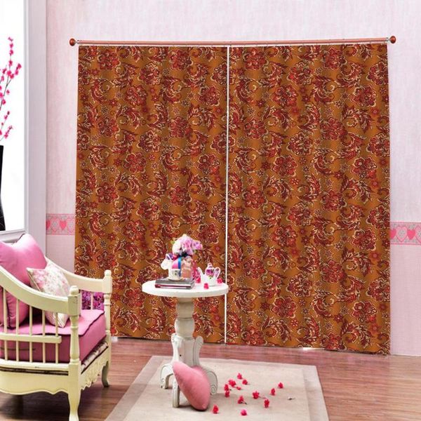 personality curtains customized size luxury blackout 3d window for living room flower curtain & drapes
personality curtains customized size luxury blackout 3d window for living room flower curtain & drapes