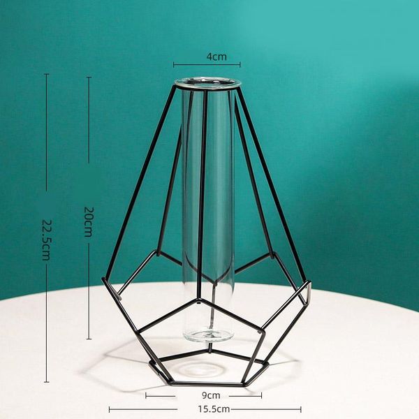vases romantic geometric glass iron dried flower pot for home living room decoration myding
vases romantic geometric glass iron dried flower pot for home living room decoration myding