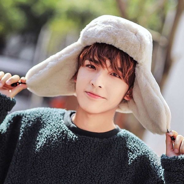 cap men's winter cycling warm lei feng northeast plush thickened children's versatile outdoor skiing cap, Blue;gray
cap men's winter cycling warm lei feng northeast plush thickened children's versatile outdoor skiing cap, Blue;gray