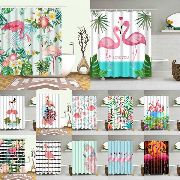 flamingo shower curtains tropical plant leaves flower funny animals bird pattern print european style bathroom hanging decor set
flamingo shower curtains tropical plant leaves flower funny animals bird pattern print european style bathroom hanging decor set