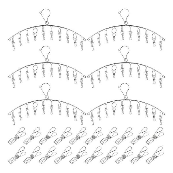 hangers & racks 6 pack drying hanger,stainless steel laundry with 10 clips and 20 replacement, windproof clothes hanger
hangers & racks 6 pack drying hanger,stainless steel laundry with 10 clips and 20 replacement, windproof clothes hanger