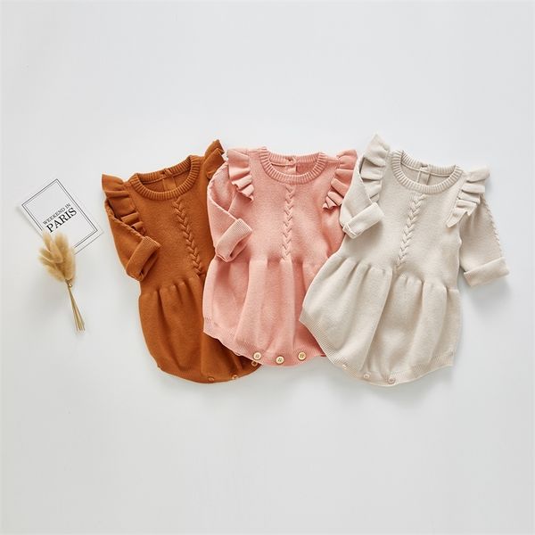 autumn arrival baby girls fashion knitted sweater rompers ruffle romper 210528, Blue
autumn arrival baby girls fashion knitted sweater rompers ruffle romper 210528, Blue