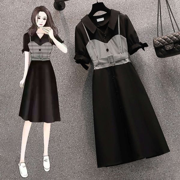 casual dresses dress women clothes large size spring and summer fat mm french platycodon grandiflorum thin age reducing belly covering desig, Black;gray
casual dresses dress women clothes large size spring and summer fat mm french platycodon grandiflorum thin age reducing belly covering desig, Black;gray
