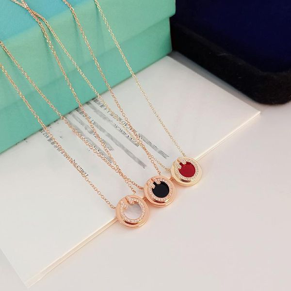 chains 1:1 tif rose gold round t-shaped fritillary necklace luxury jewelry classic trend brand gift couple woman free, Silver
chains 1:1 tif rose gold round t-shaped fritillary necklace luxury jewelry classic trend brand gift couple woman free, Silver