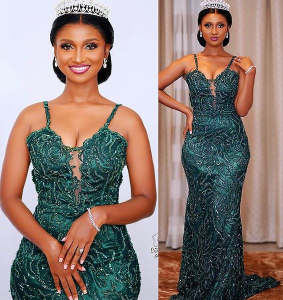 2021 plus size arabic aso ebi hunter green luxurious prom dresses lace beaded mermaid evening formal party second reception gowns dress zj55, Black
2021 plus size arabic aso ebi hunter green luxurious prom dresses lace beaded mermaid evening formal party second reception gowns dress zj55, Black