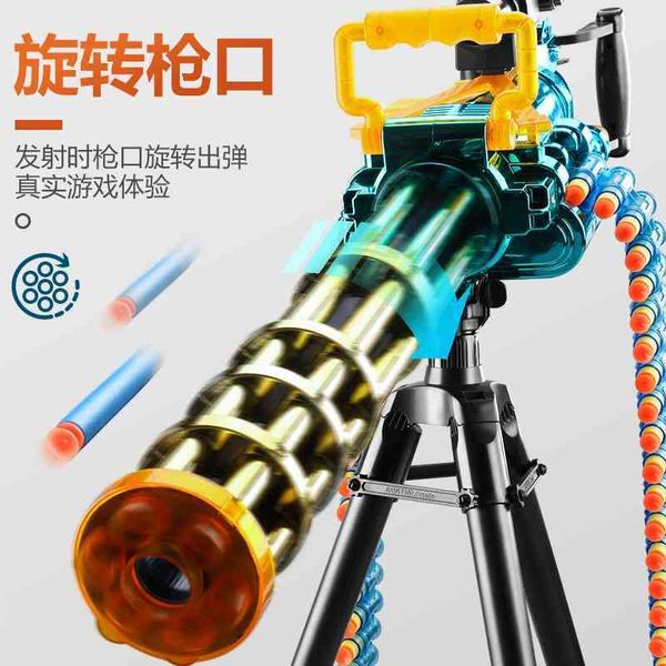 rotating gatling electric chain toy soft bullet simulation children's submachine gun
rotating gatling electric chain toy soft bullet simulation children's submachine gun
