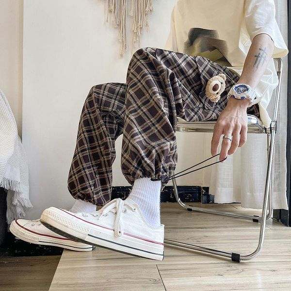 men's straight ankle-length pants 2021 woman casual oversize trousers harajuku streetwear male, Black
men's straight ankle-length pants 2021 woman casual oversize trousers harajuku streetwear male, Black
